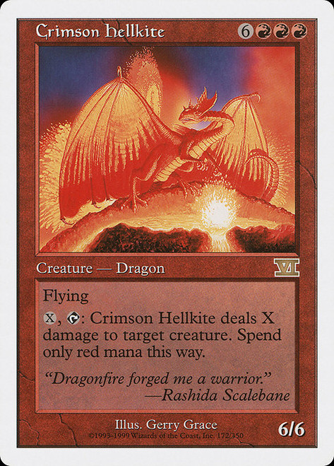 Crimson Hellkite (6ED) (#172)