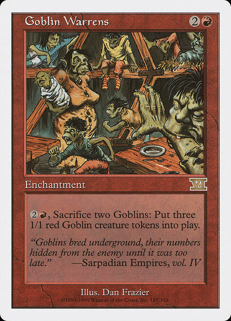 Goblin Warrens (6ED) (#187)