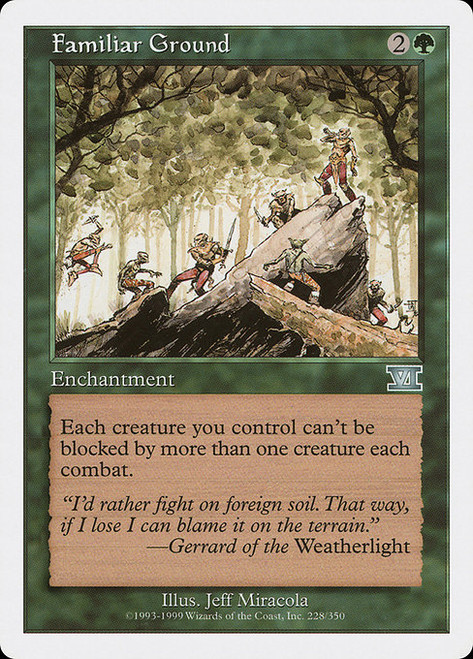 Familiar Ground (6ED) (#228)