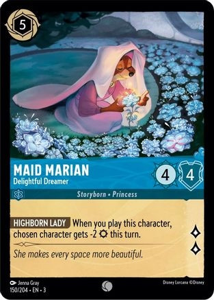 Maid Marian - Delightful Dreamer (3) (Cold Foil) (#150/204)