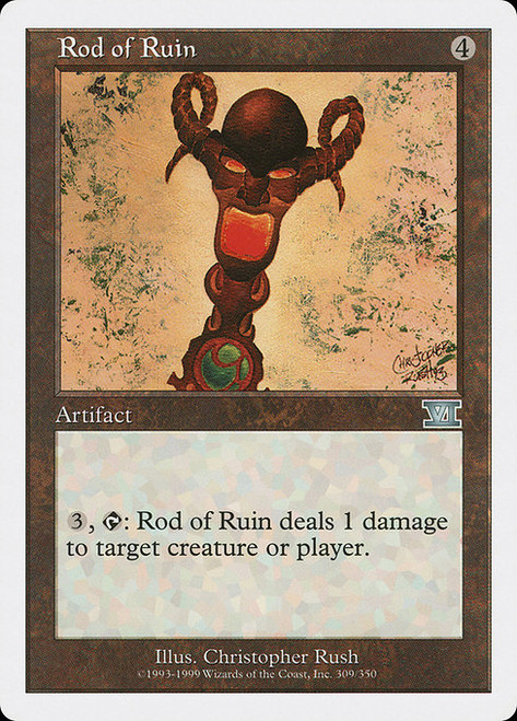 Rod of Ruin (6ED) (#309)