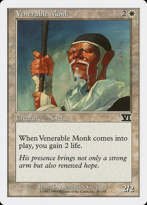 Venerable Monk (6ED) (#50)