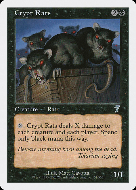 Crypt Rats (7ED) (#125)