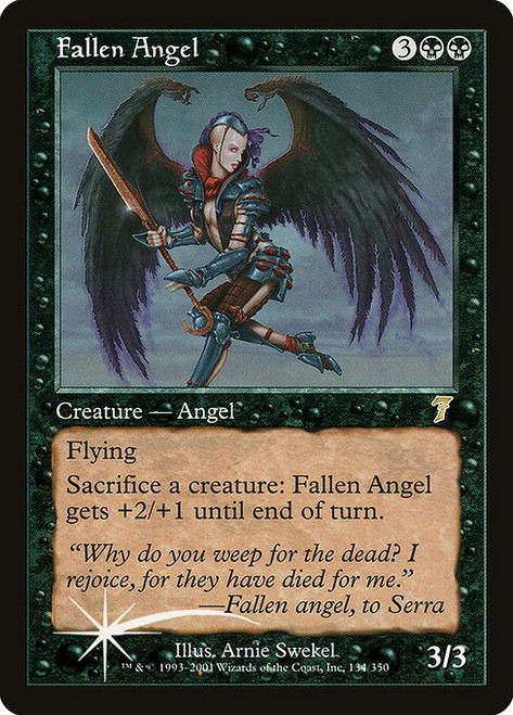Fallen Angel (7ED) (Foil) (#134★)