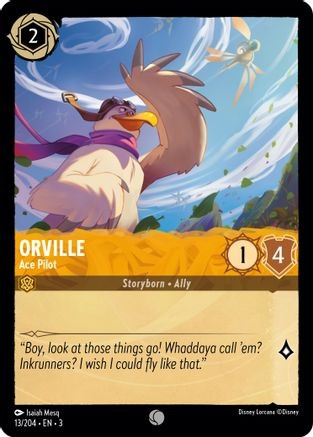 Orville - Ace Pilot (3) (Cold Foil) (#13/204)