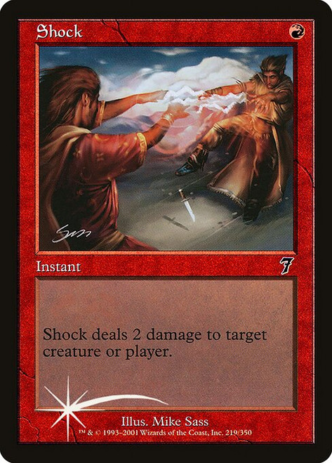 Shock (7ED) (Foil) (#219★)