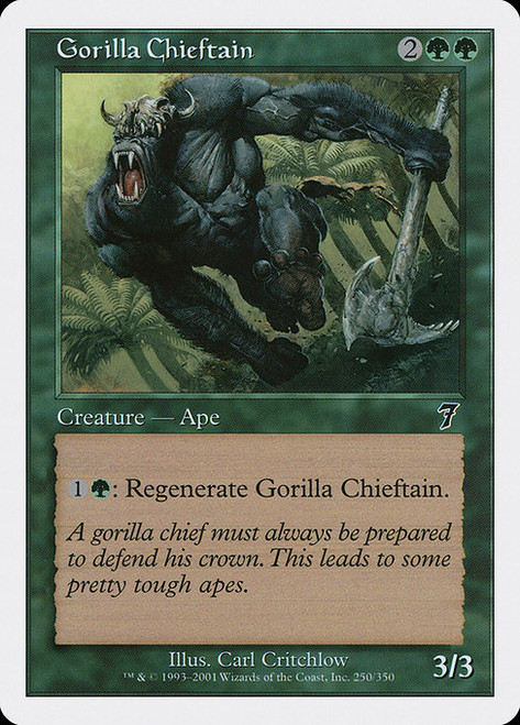 Gorilla Chieftain (7ED) (#250)