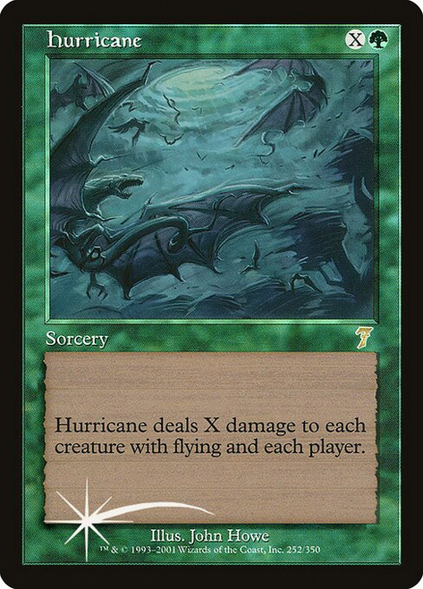 Hurricane (7ED) (Foil) (#252★)