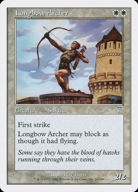 Longbow Archer (7ED) (#26)
