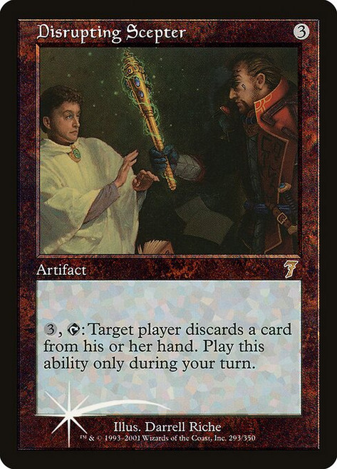 Disrupting Scepter (7ED) (Foil) (#293★)