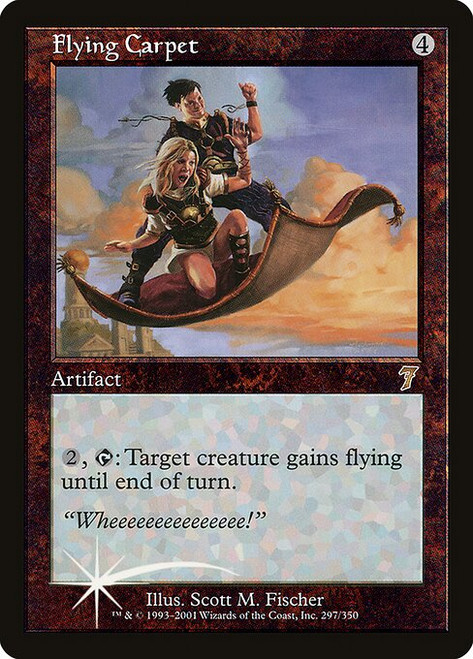 Flying Carpet (7ED) (Foil) (#297★)