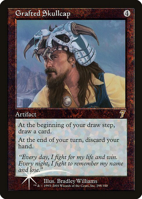 Grafted Skullcap (7ED) (Foil) (#298★)
