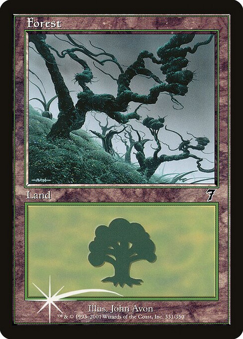 Forest (7ED) (Foil) (#331★)