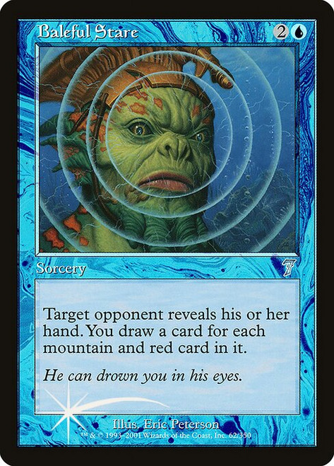Baleful Stare (7ED) (Foil) (#62★)