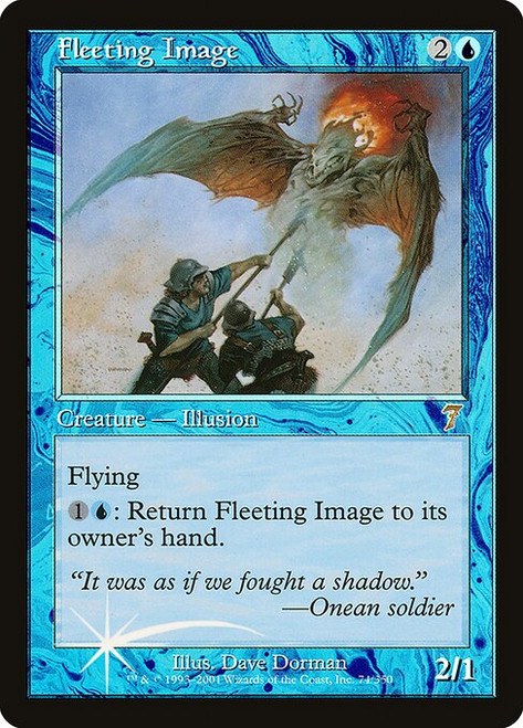 Fleeting Image (7ED) (Foil) (#74★)