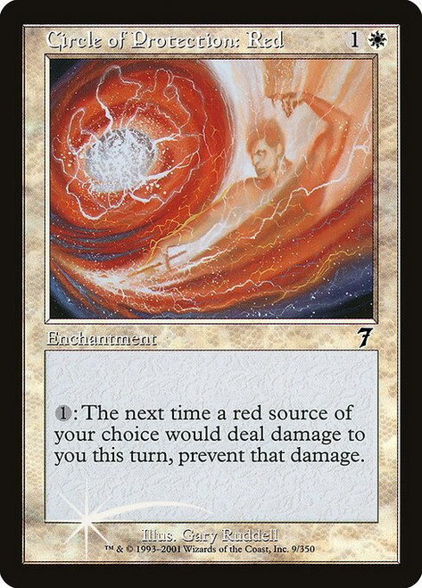 Circle of Protection: Red (7ED) (Foil) (#9★)