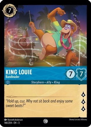 King Louie - Bandleader (3) (Cold Foil) (#146/204)