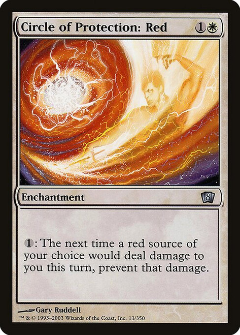 Circle of Protection: Red (8ED) (Foil) (#13★)