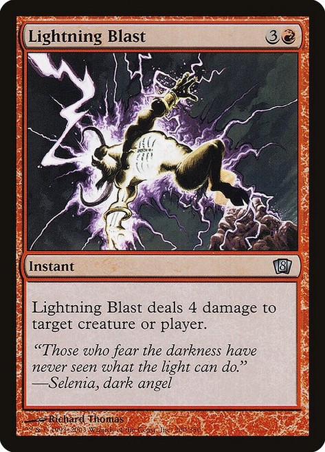 Lightning Blast (8ED) (Foil) (#200★)