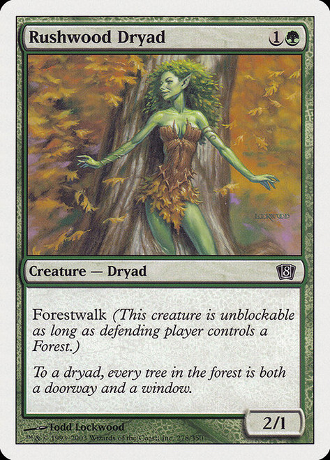 Rushwood Dryad (8ED) (#278)