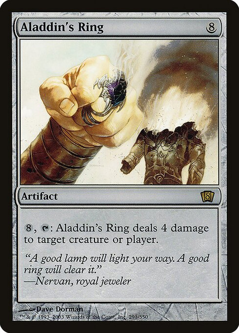 Aladdin's Ring (8ED) (Foil) (#291★)