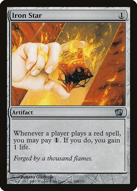 Iron Star (8ED) (Foil) (#304★)