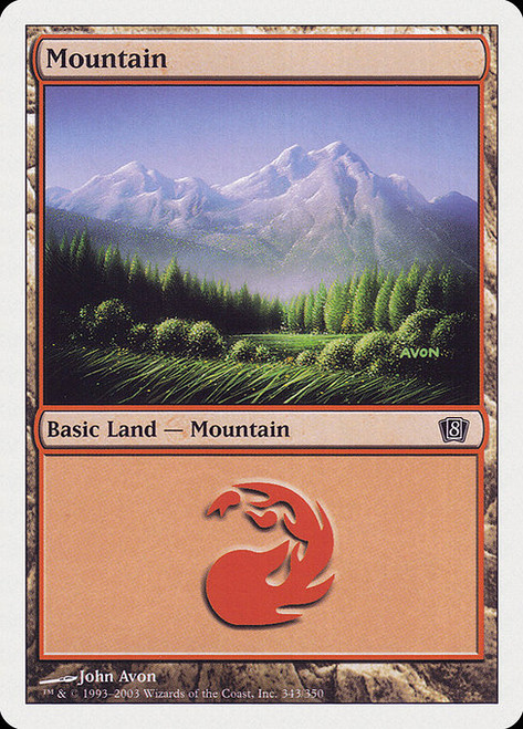 Mountain (8ED) (#343)