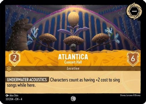 Atlantica - Concert Hall (4) (Cold Foil) (#33/204)