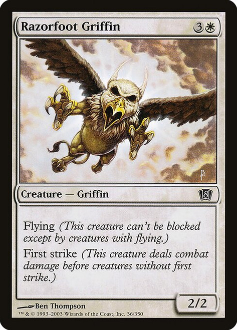 Razorfoot Griffin (8ED) (Foil) (#36★)