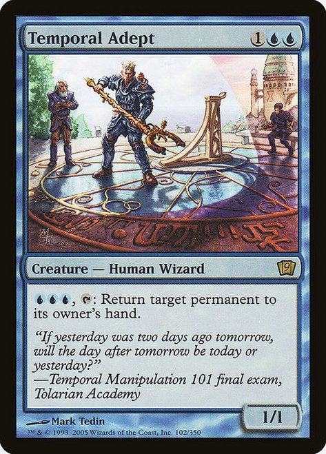 Temporal Adept (9ED) (Foil) (#102★)