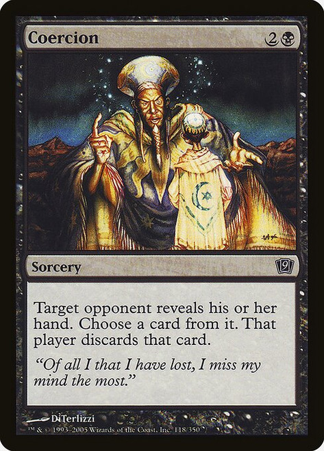 Coercion (9ED) (Foil) (#118★)