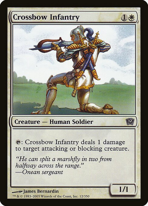 Crossbow Infantry (9ED) (Foil) (#12★)