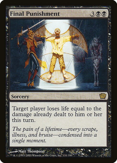 Final Punishment (9ED) (Foil) (#131★)