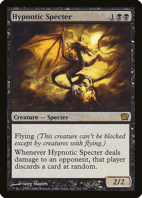 Hypnotic Specter (9ED) (Foil) (#141★)