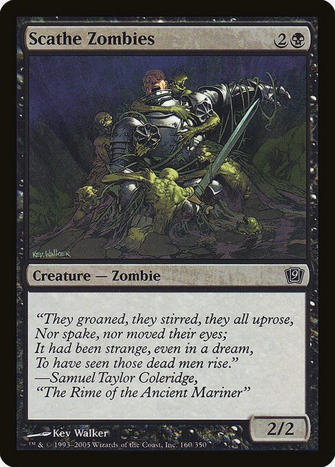 Scathe Zombies (9ED) (Foil) (#160★)