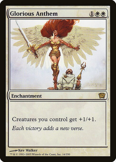 Glorious Anthem (9ED) (Foil) (#16★)