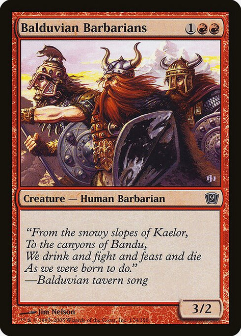 Balduvian Barbarians (9ED) (Foil) (#174★)