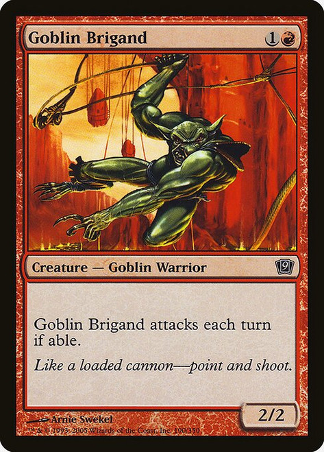 Goblin Brigand (9ED) (Foil) (#190★)