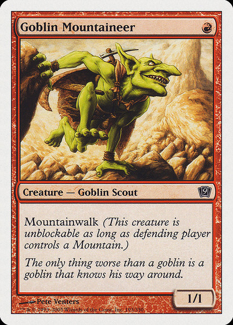 Goblin Mountaineer (9ED) (#193)