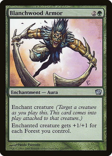Blanchwood Armor (9ED) (Foil) (#232★)