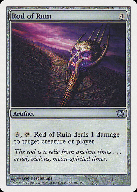 Rod of Ruin (9ED) (#307)