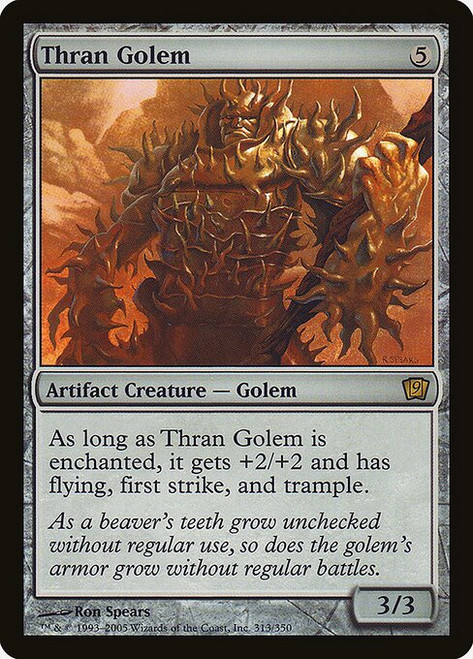 Thran Golem (9ED) (Foil) (#313★)