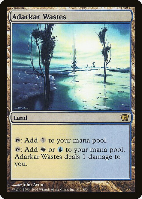 Adarkar Wastes (9ED) (Foil) (#317★)