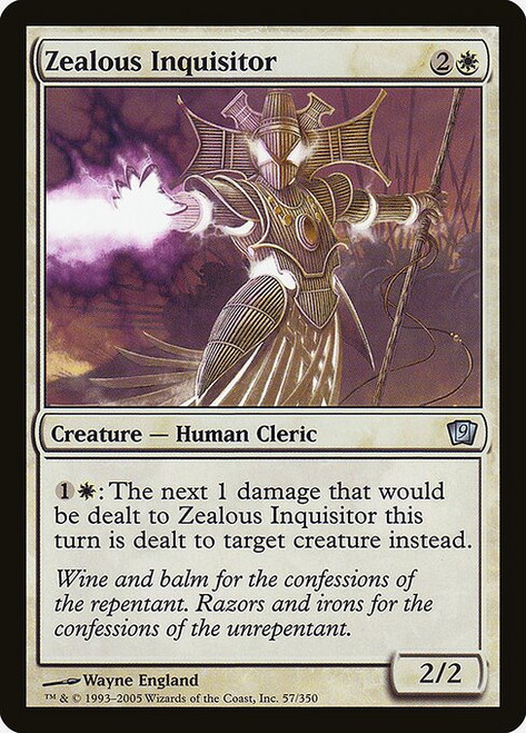 Zealous Inquisitor (9ED) (Foil) (#57★)