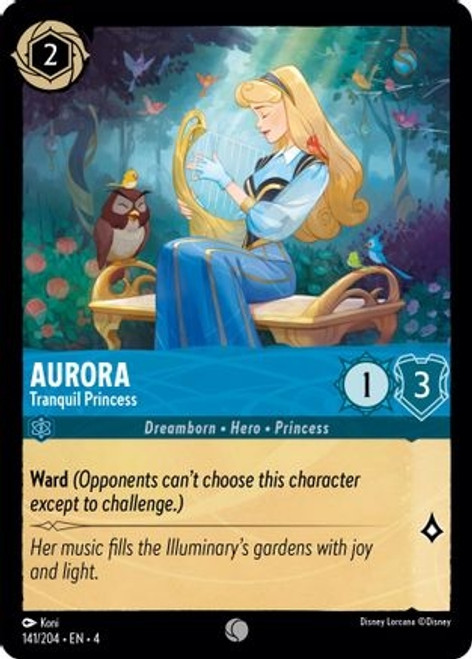 Aurora - Tranquil Princess (4) (Cold Foil) (#141/204)