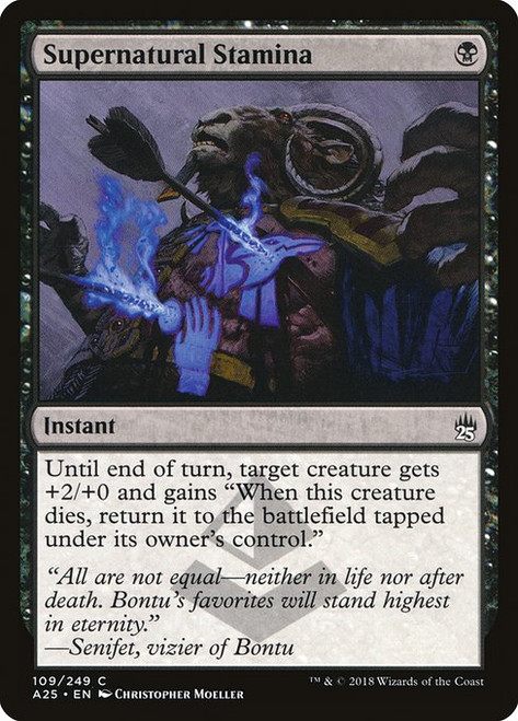 Supernatural Stamina (A25) (Foil) (#109)