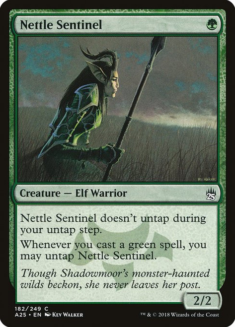 Nettle Sentinel (A25) (Foil) (#182)