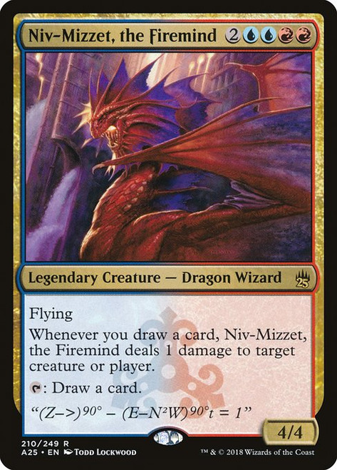 Niv-Mizzet, the Firemind (A25) (Foil) (#210)
