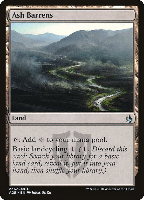 Ash Barrens (A25) (Foil) (#236)