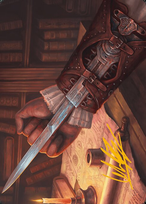 Hidden Blade // Hidden Blade (AACR) (Borderless) (#9)